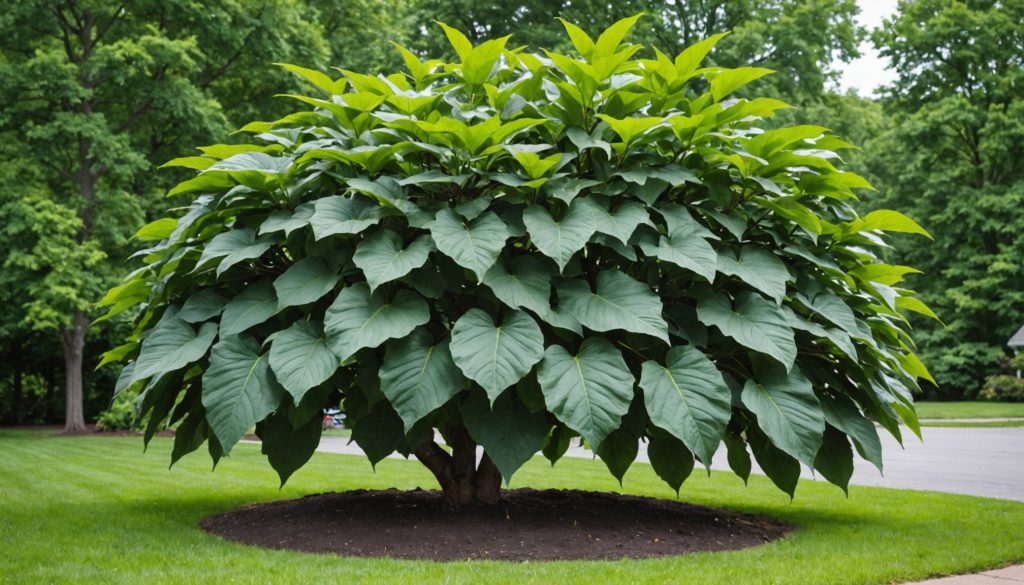 A Striking Tree With Large Leaves That Will Catch The Eye In Your Neighborhood.jpeg